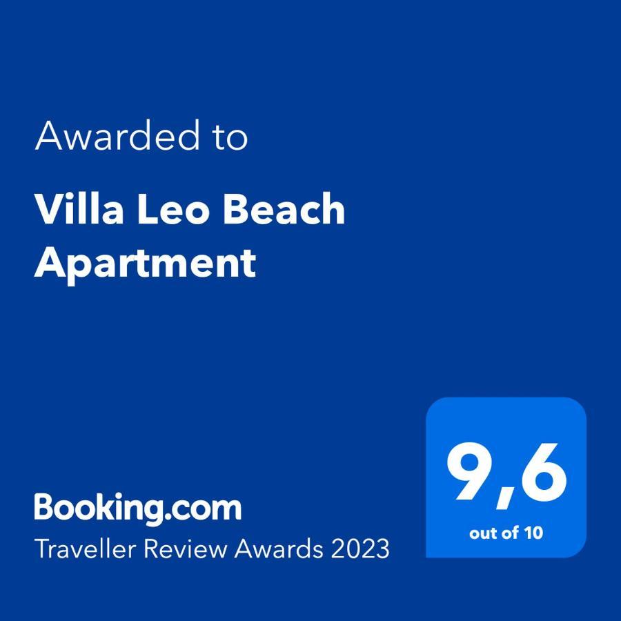 Villa Leo Beach Apartment Подгора Экстерьер фото